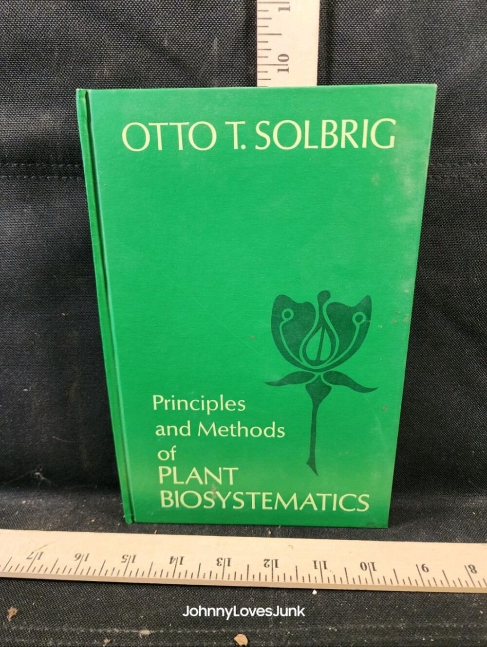 Principles & Methods Of Plant Biosystematics Hardcover Science Oddity Book Used